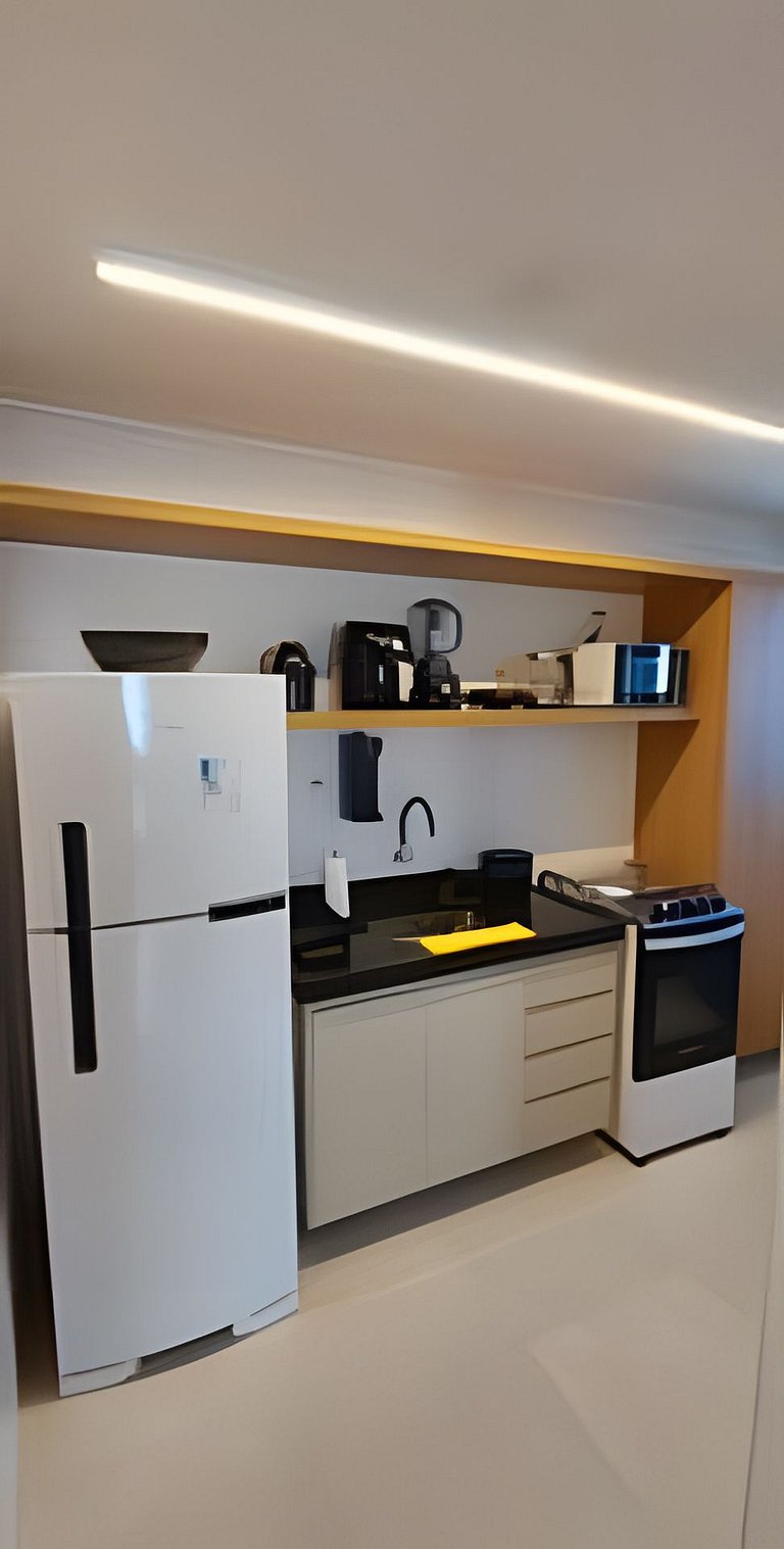 Apartamento Moderno c/ Varanda na Praia de Pajuçara