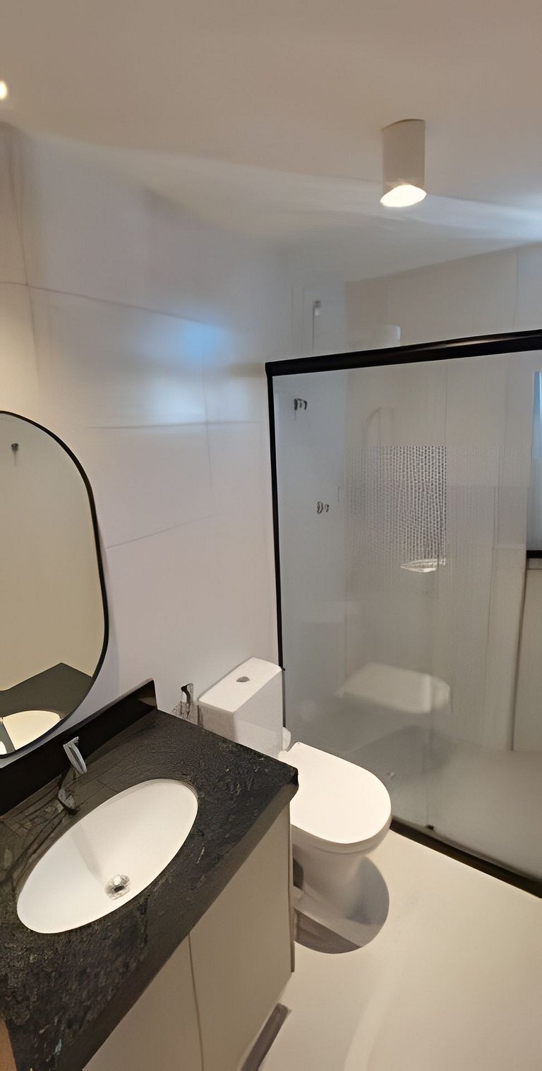 Apartamento Moderno c/ Varanda na Praia de Pajuçara