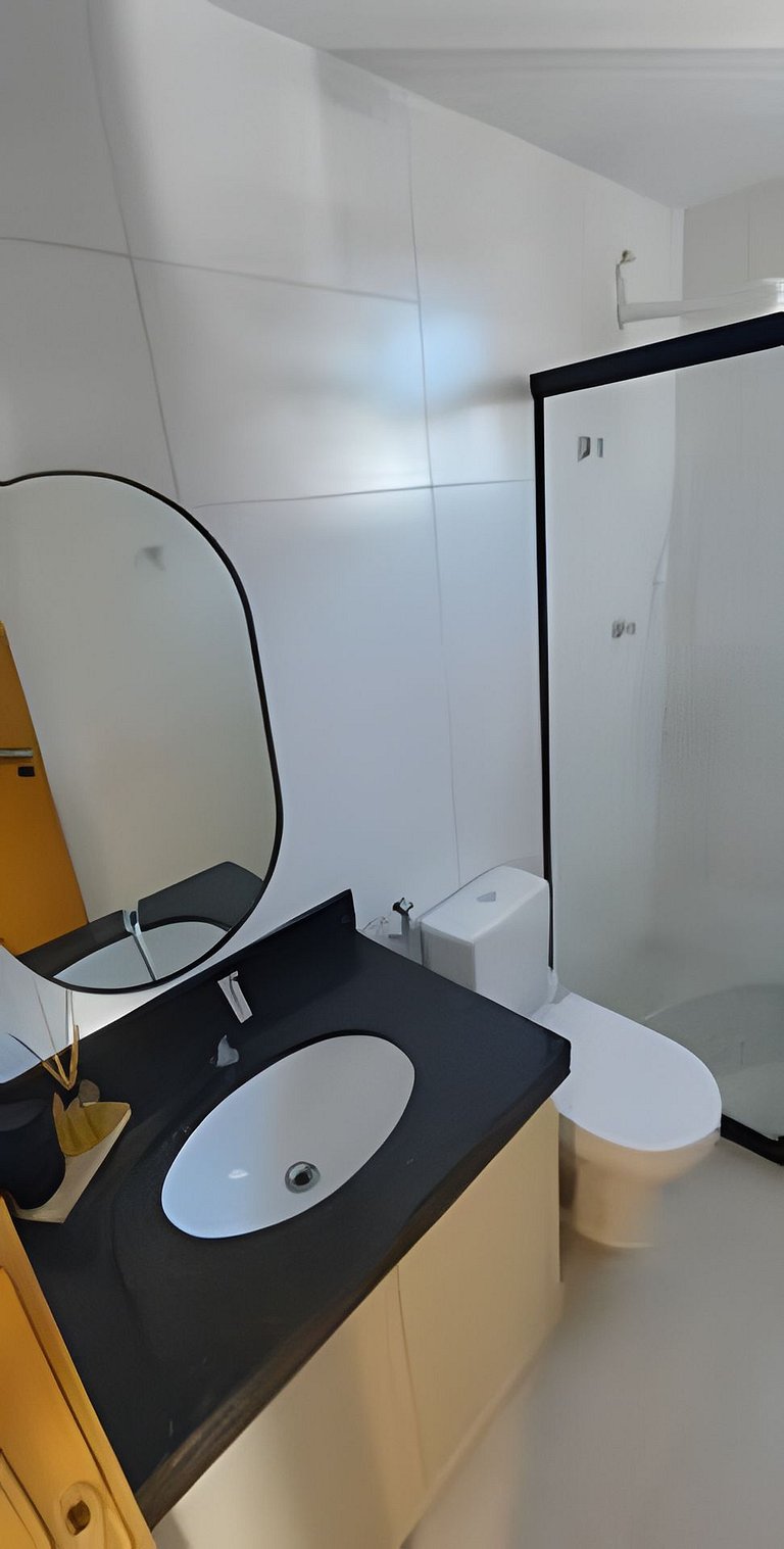 Apartamento Moderno c/ Varanda na Praia de Pajuçara