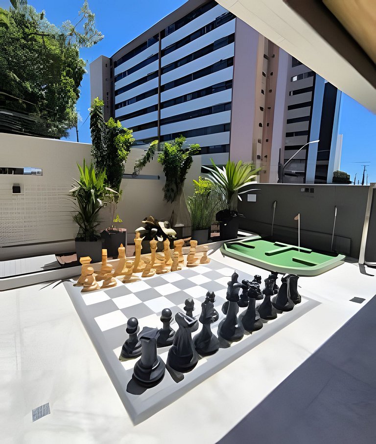 Apartamento Premium 2 Quartos c/ Vista MAR e Varanda