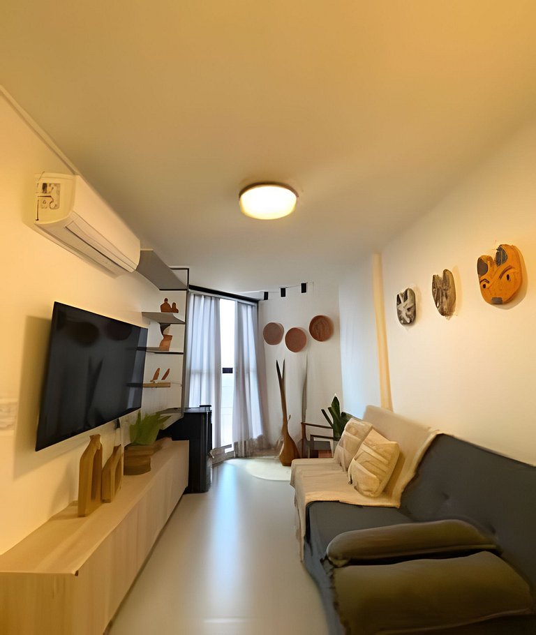 Estilo e Conforto na Pajuçara – Piscina, Hidromassagem e Spa