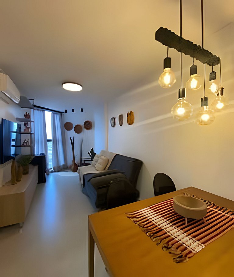 Estilo e Conforto na Pajuçara – Piscina, Hidromassagem e Spa