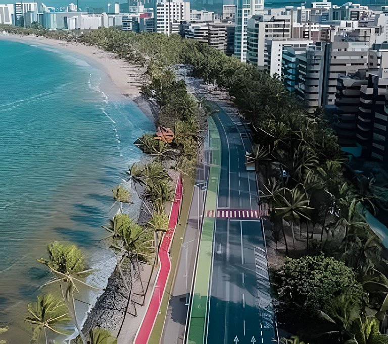 Estilo e Conforto na Pajuçara – Piscina, Hidromassagem e Spa