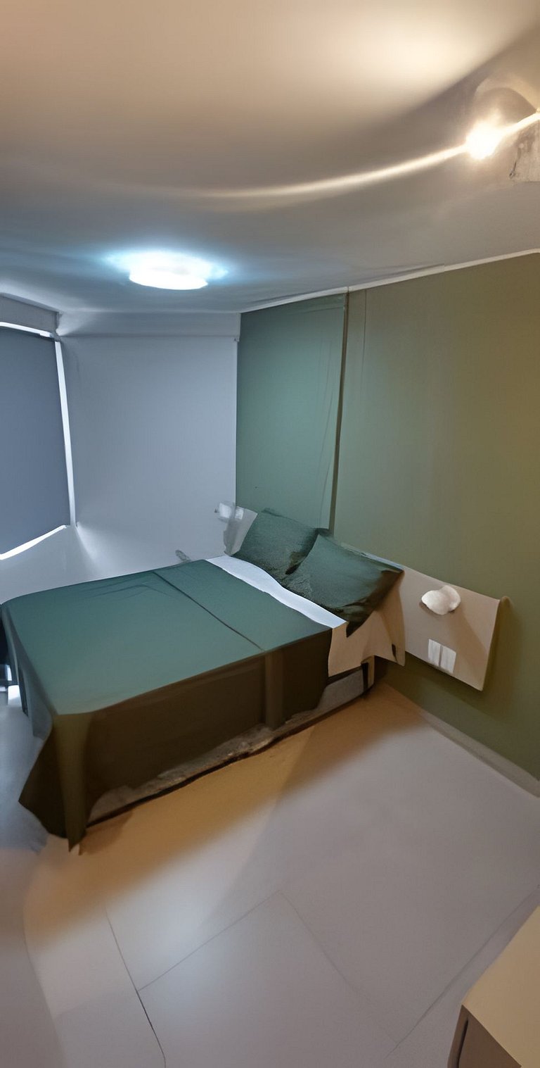 5 Pessoas com Lazer Total – Apto com Jacuzzi e Piscinas em P