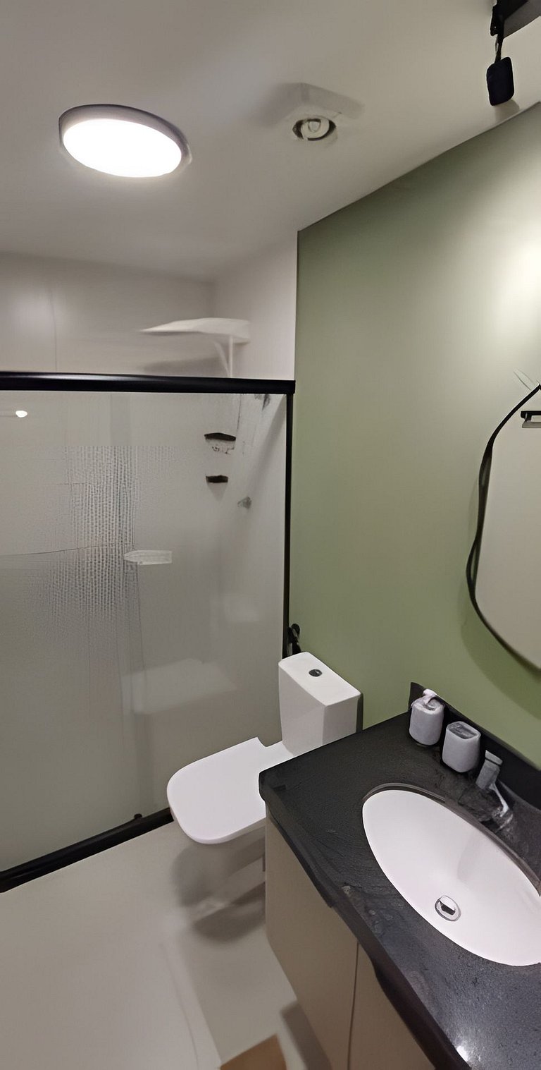 5 Pessoas com Lazer Total – Apto com Jacuzzi e Piscinas em P