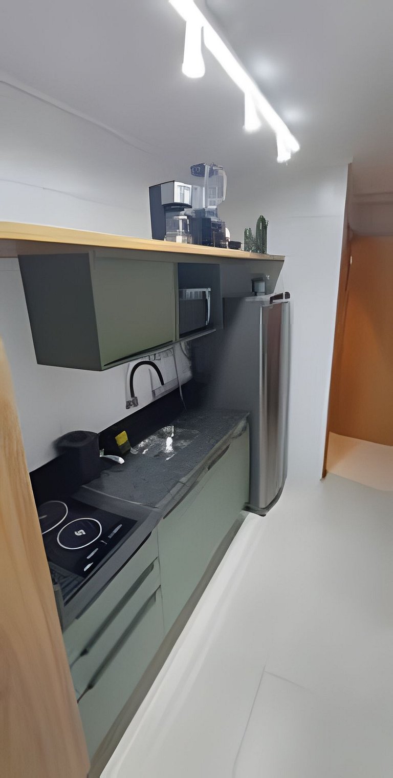 5 Pessoas com Lazer Total – Apto com Jacuzzi e Piscinas em P