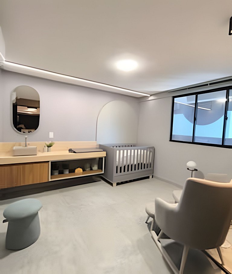 5 Pessoas com Lazer Total – Apto com Jacuzzi e Piscinas em P