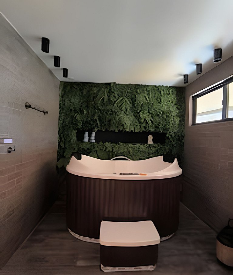 5 Pessoas com Lazer Total – Apto com Jacuzzi e Piscinas em P