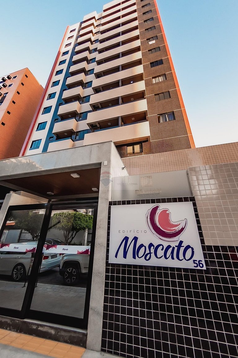 Edf. Moscato | Apto quarto e sala com varanda