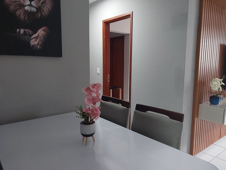 Edifício Soho: Apto 2 Quartos a 100 m da Orla + Lazer Total