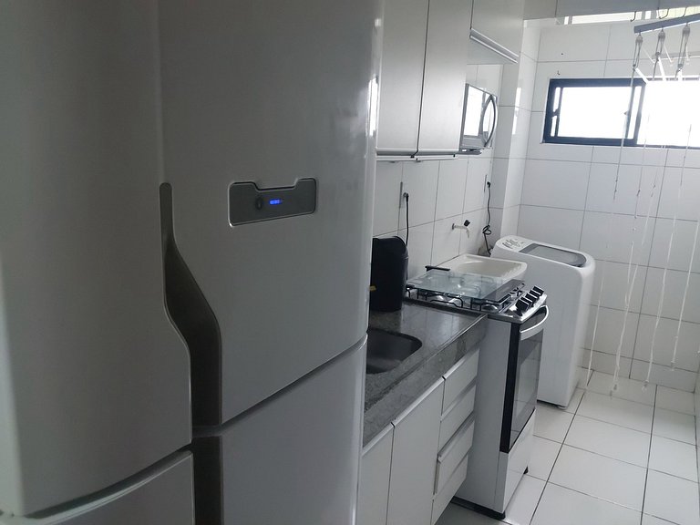 Edifício Soho: Apto 2 Quartos a 100 m da Orla + Lazer Total