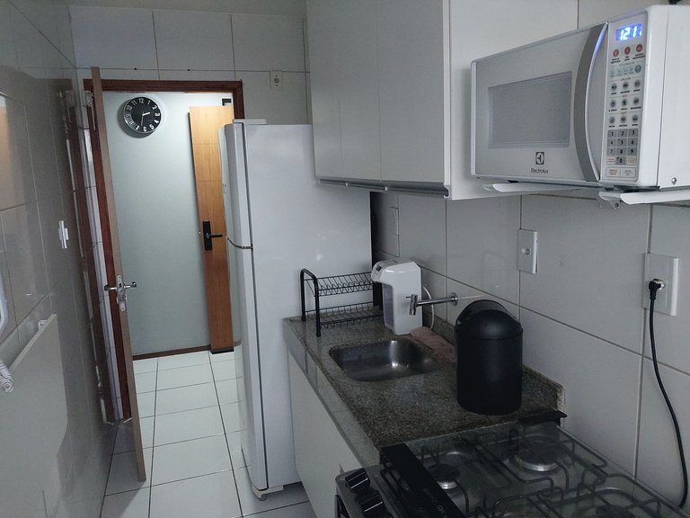 Edifício Soho: Apto 2 Quartos a 100 m da Orla + Lazer Total