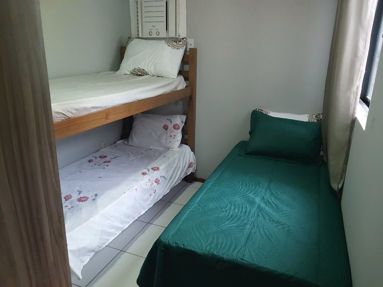 Edifício Soho: Apto 2 Quartos a 100 m da Orla + Lazer Total