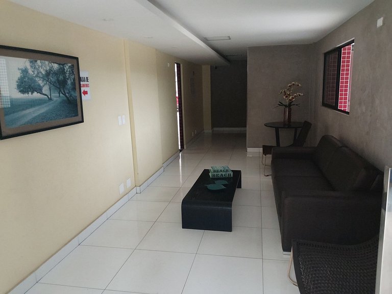 Edifício Soho: Apto 2 Quartos a 100 m da Orla + Lazer Total