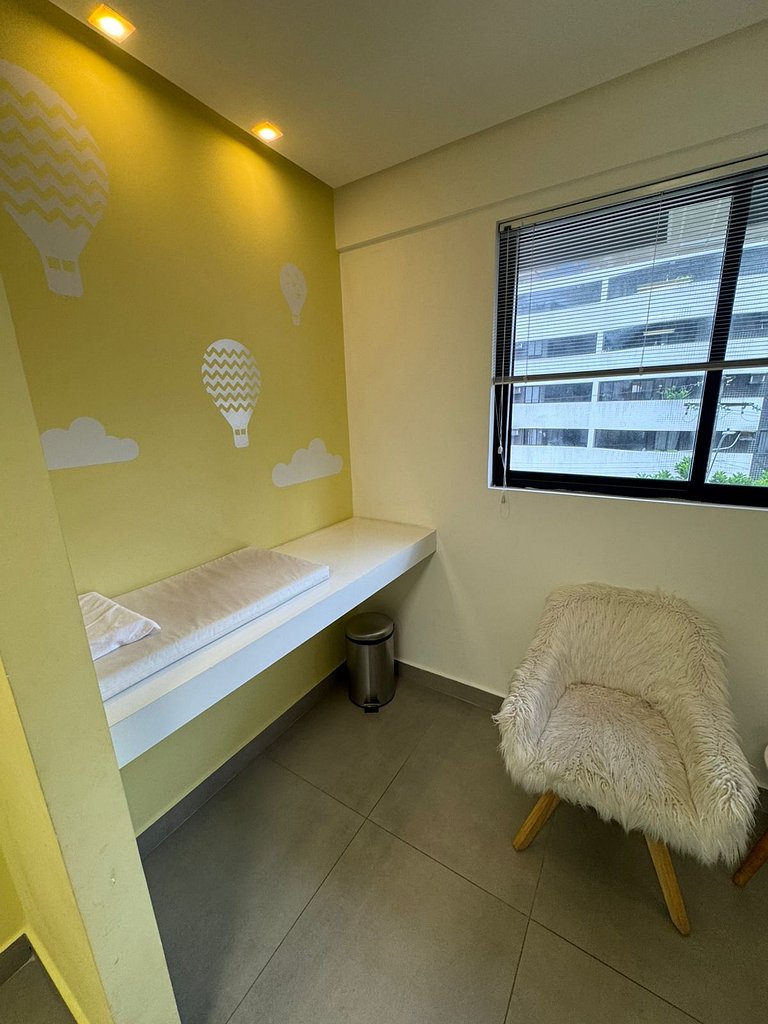 Edf. Moscato | Apto quarto e sala com varanda