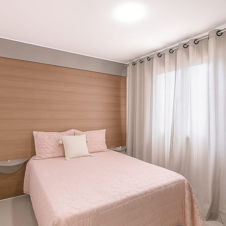 2 Quartos + Lazer Premium – Piscina, Academia e Conforto em