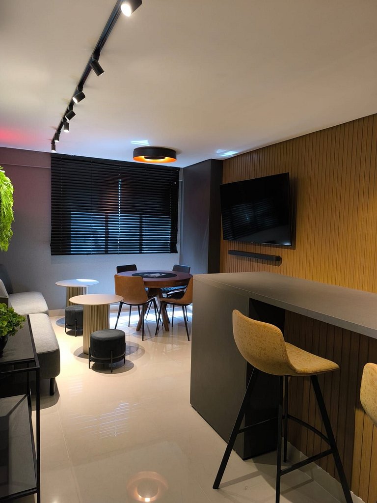 2 Quartos + Lazer Premium – Piscina, Academia e Conforto em