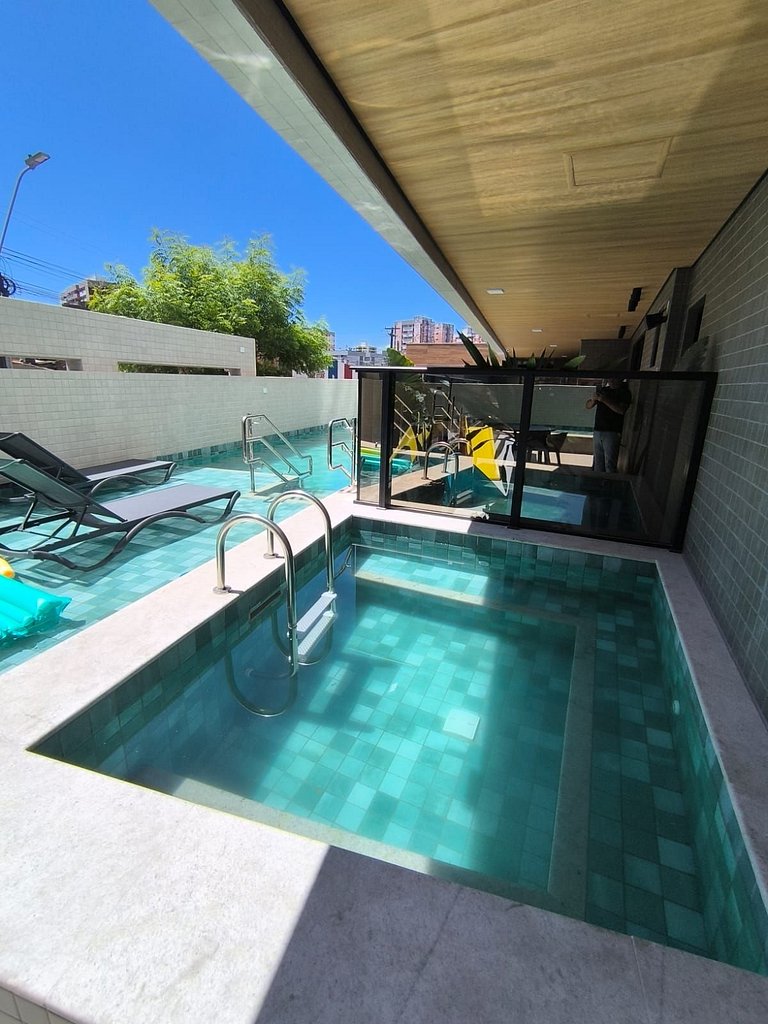 2 Quartos + Lazer Premium – Piscina, Academia e Conforto em