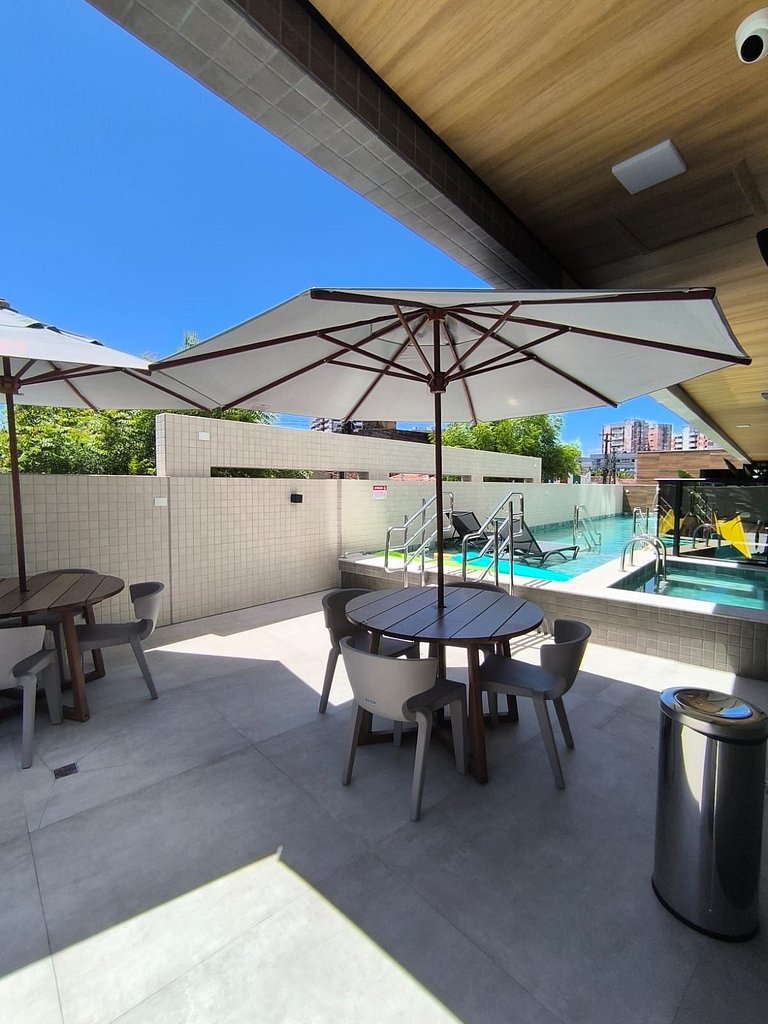 2 Quartos + Lazer Premium – Piscina, Academia e Conforto em