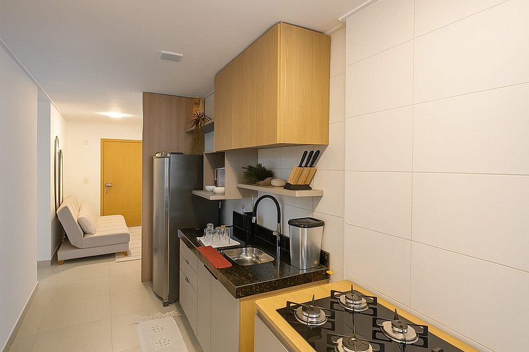 2 Quartos + Lazer Premium – Piscina, Academia e Conforto em