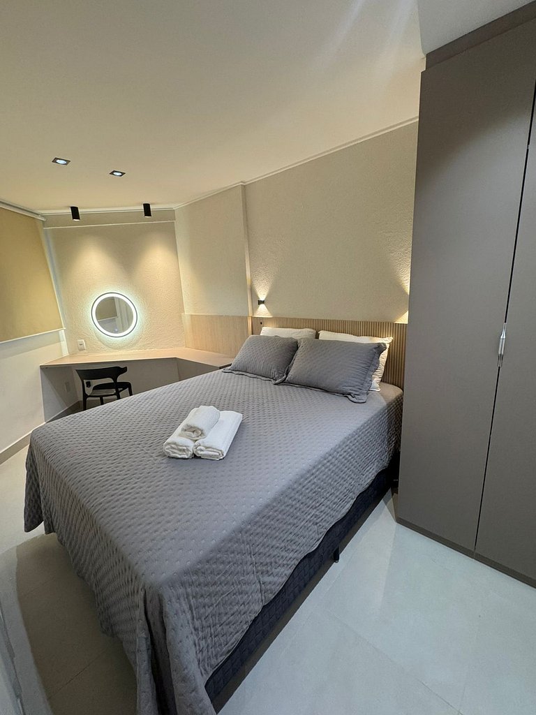 Pajuçara Exclusivo | Quarto e Sala c/ Vista MAR e Lazer TOP