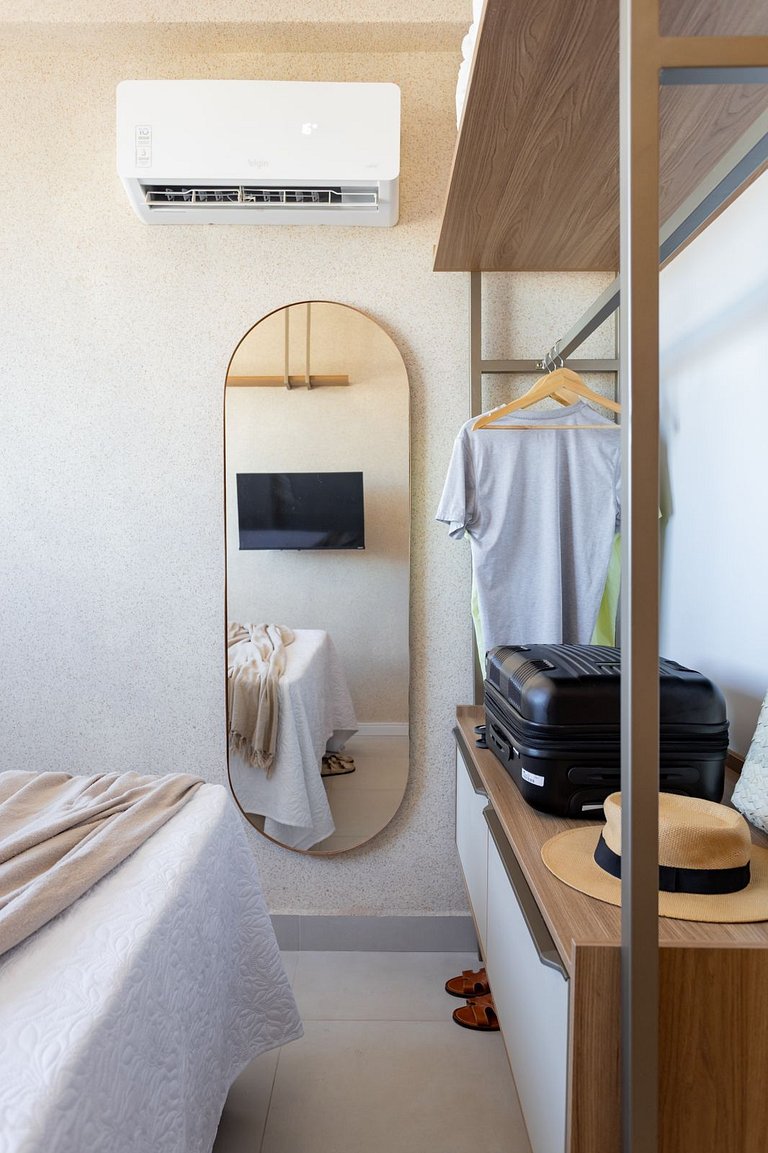 Studio Moderno e Aconchegante | Pajuçara - Maceió