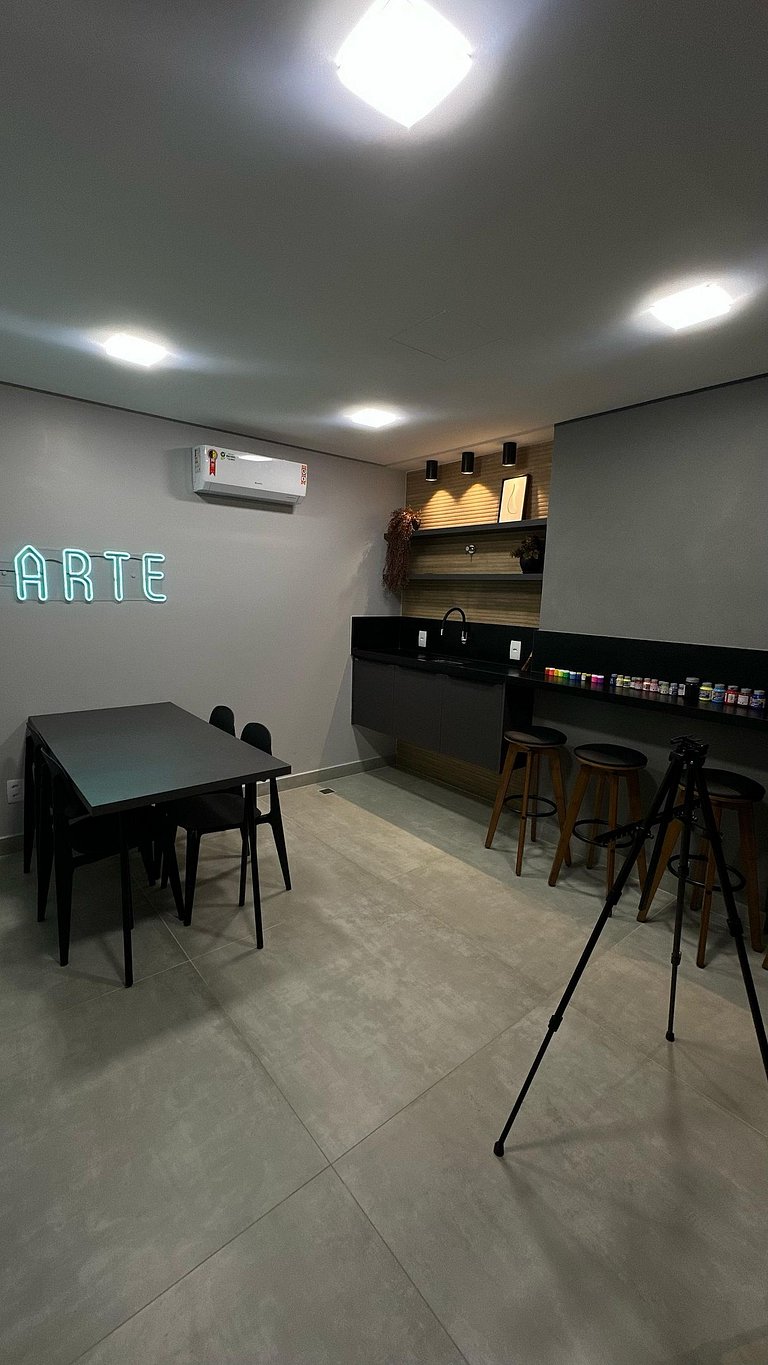 Studio Moderno e Aconchegante | Pajuçara - Maceió