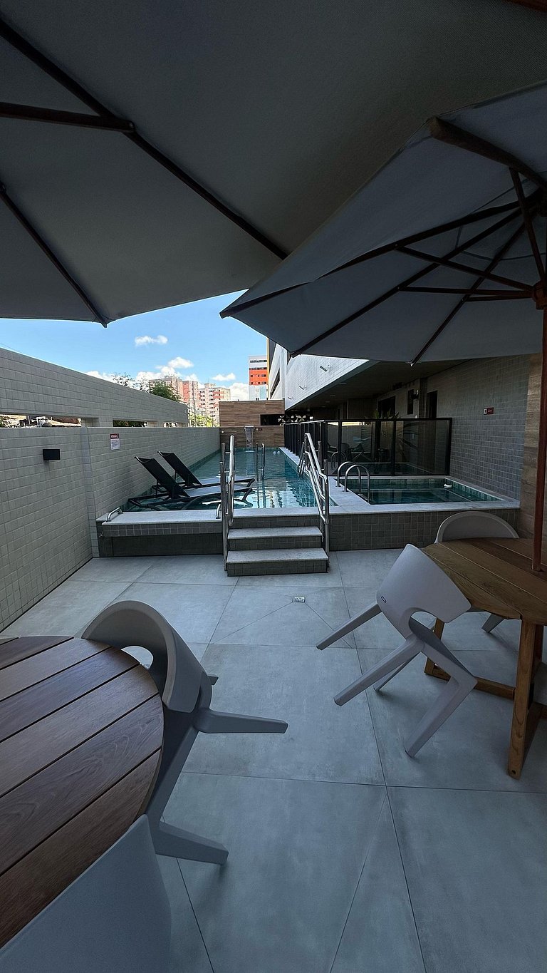 Studio Moderno e Aconchegante | Pajuçara - Maceió