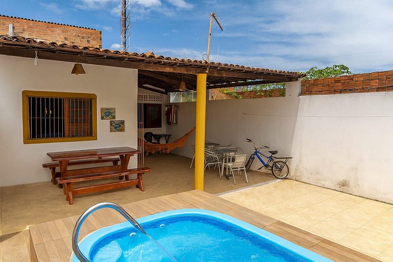 Casa Maré Alta – Piscina e Sossego em Tabuba