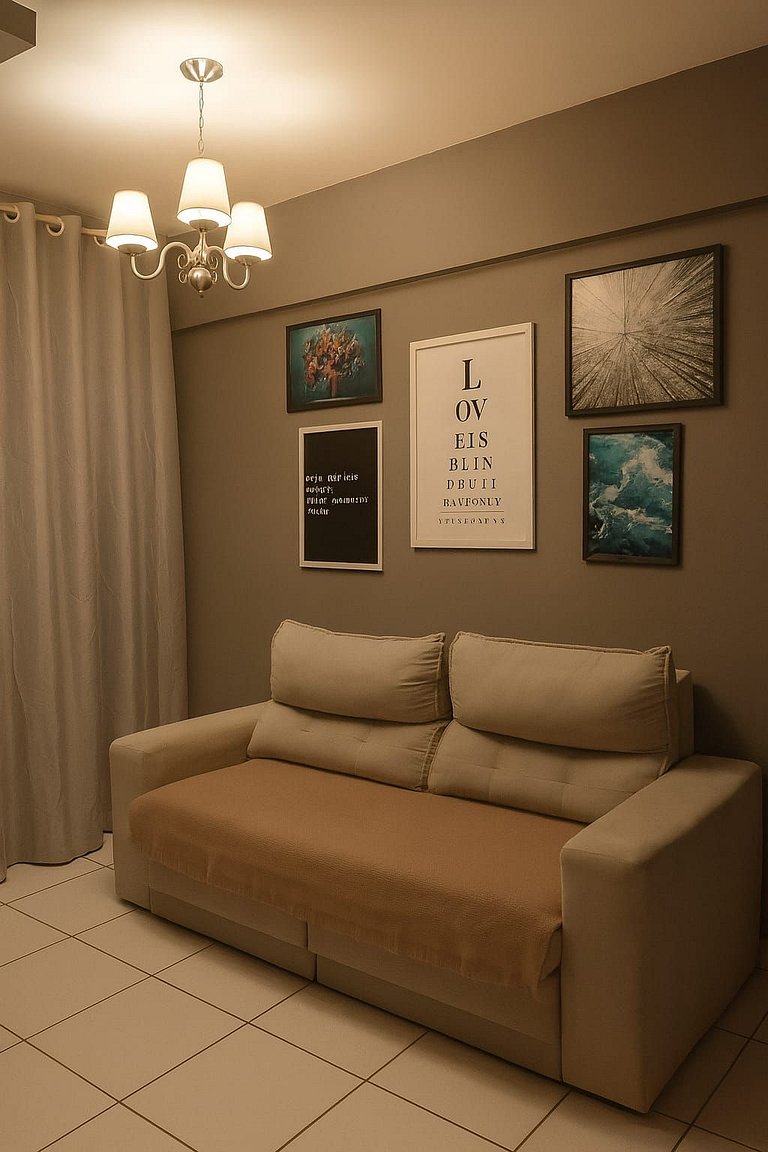 Apto 2 quartos | Localização, Conforto e Vista