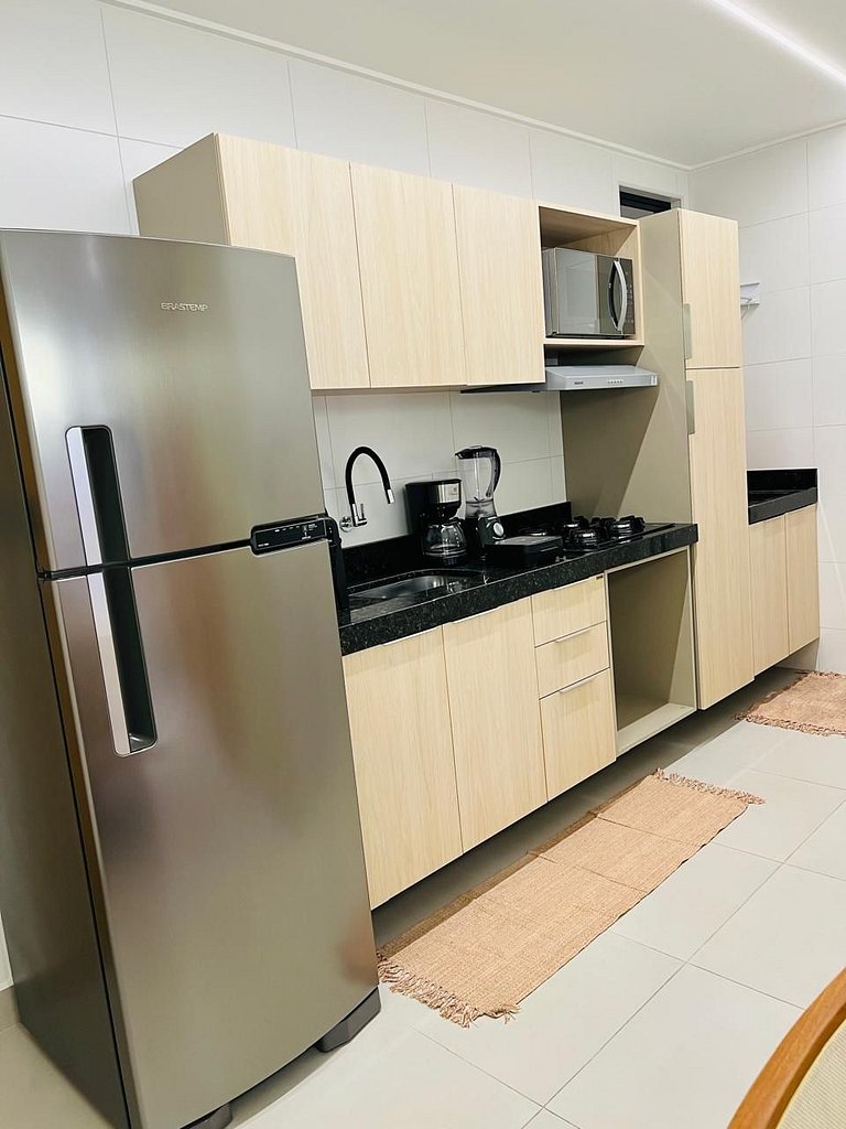 Apto 1 Quarto + Sala para 4 Pessoas – Piscina, Jacuzzi, e Ac