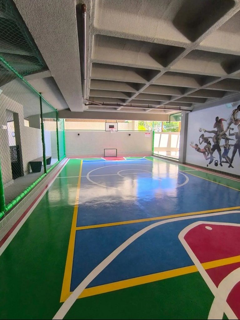 Apto 1 Quarto + Sala para 4 Pessoas – Piscina, Jacuzzi, e Ac