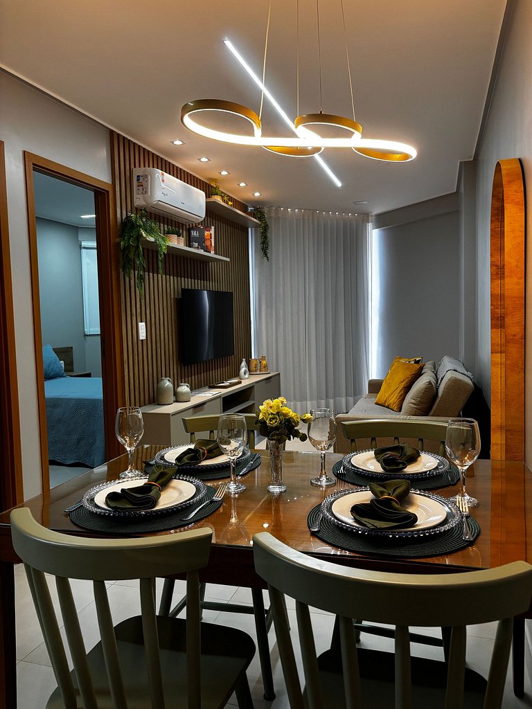 Resort Urbano a 2 Min da Praia – Jacuzzi + Piscina e Lazer C