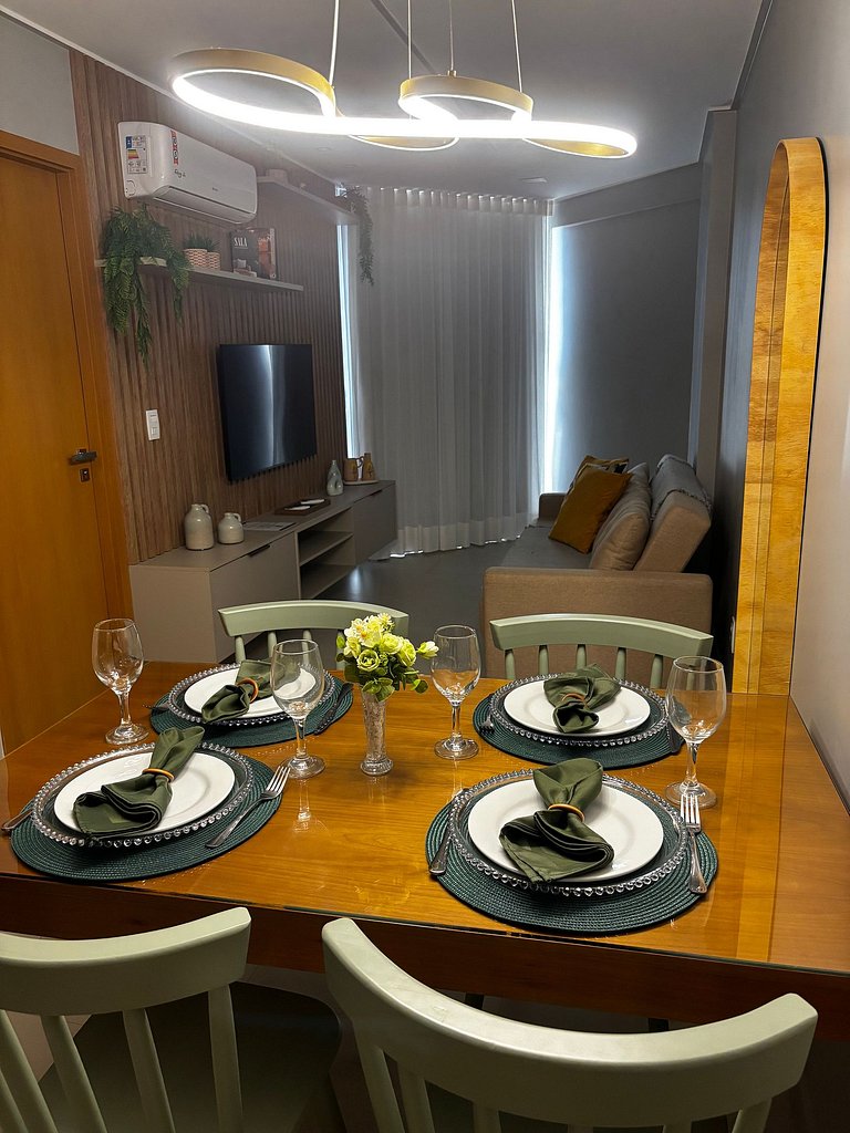 Resort Urbano a 2 Min da Praia – Jacuzzi + Piscina e Lazer C