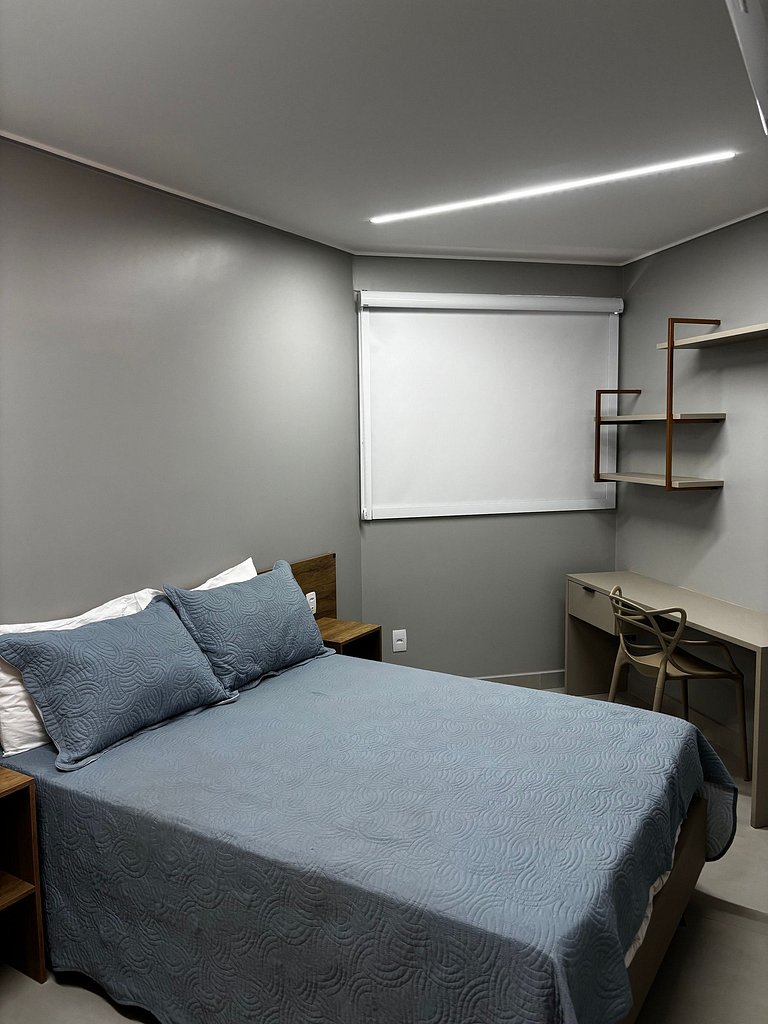 Resort Urbano a 2 Min da Praia – Jacuzzi + Piscina e Lazer C