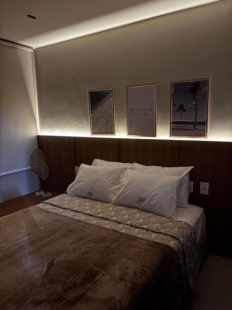 Vista Mar High: Apto no melhor da Ponta Verde