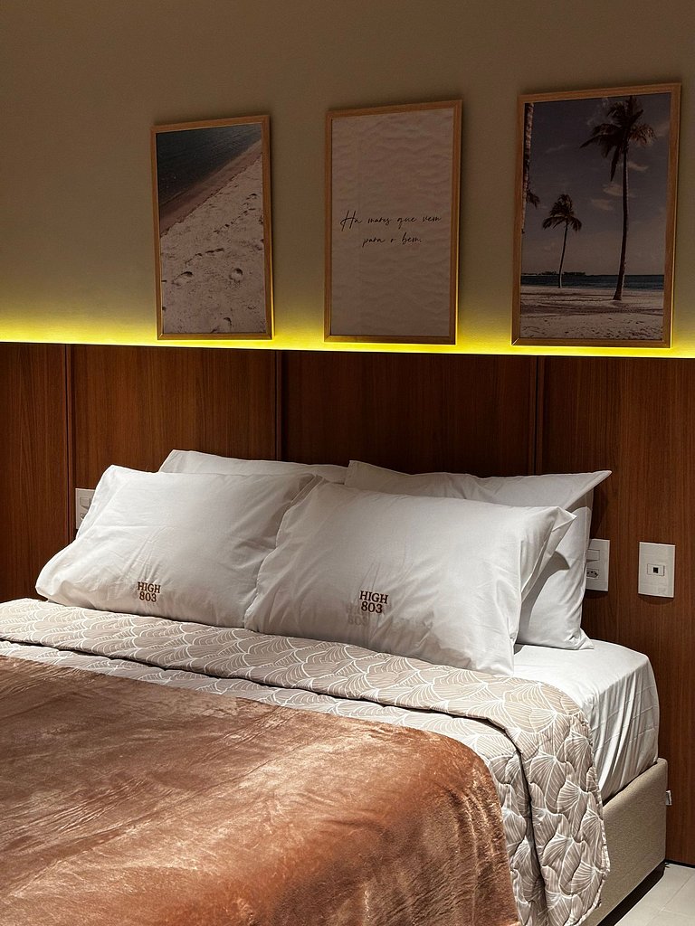 Vista Mar High: Apto no melhor da Ponta Verde