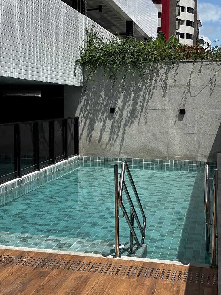 Vista Mar High: Apto no melhor da Ponta Verde