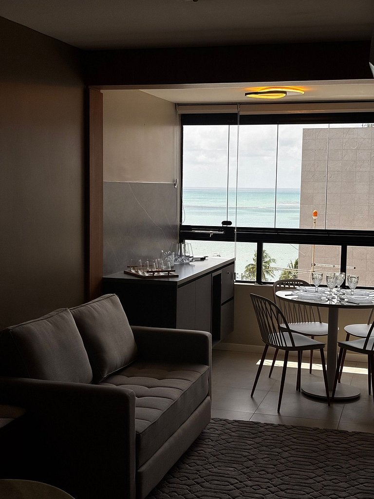 Vista Mar High: Apto no melhor da Ponta Verde