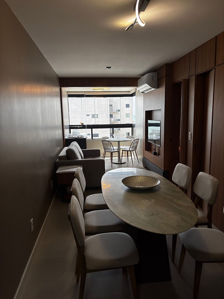 Vista Mar High: Apto no melhor da Ponta Verde