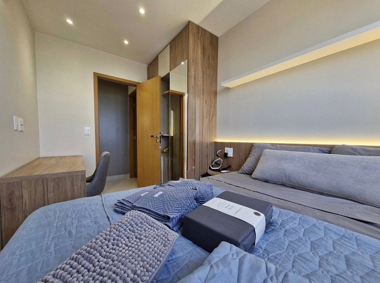 Apartamento de alto padrão com 2/4 no Edifício SD3