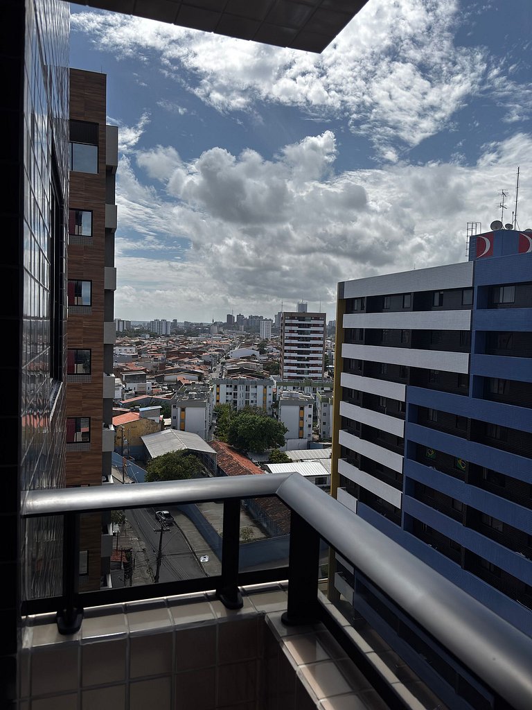 Edf. Moscato | Apto quarto e sala com varanda