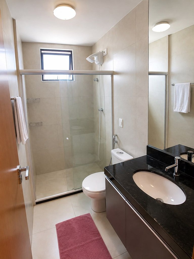 Edf. Moscato | Apto quarto e sala com varanda