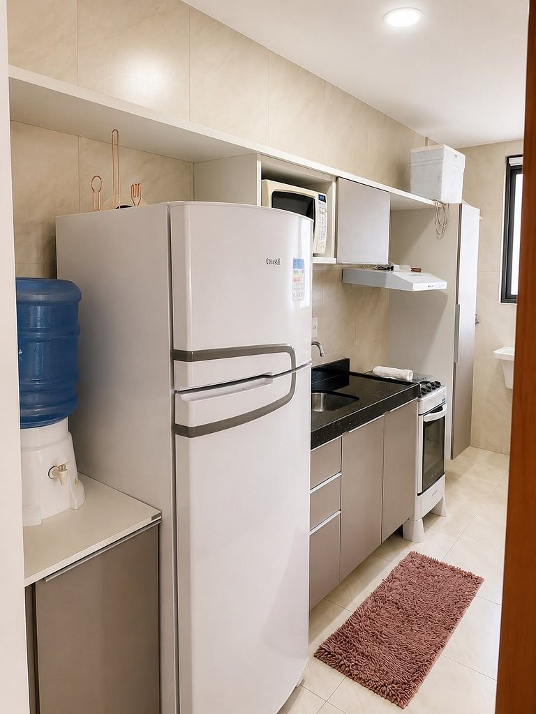 Edf. Moscato | Apto quarto e sala com varanda