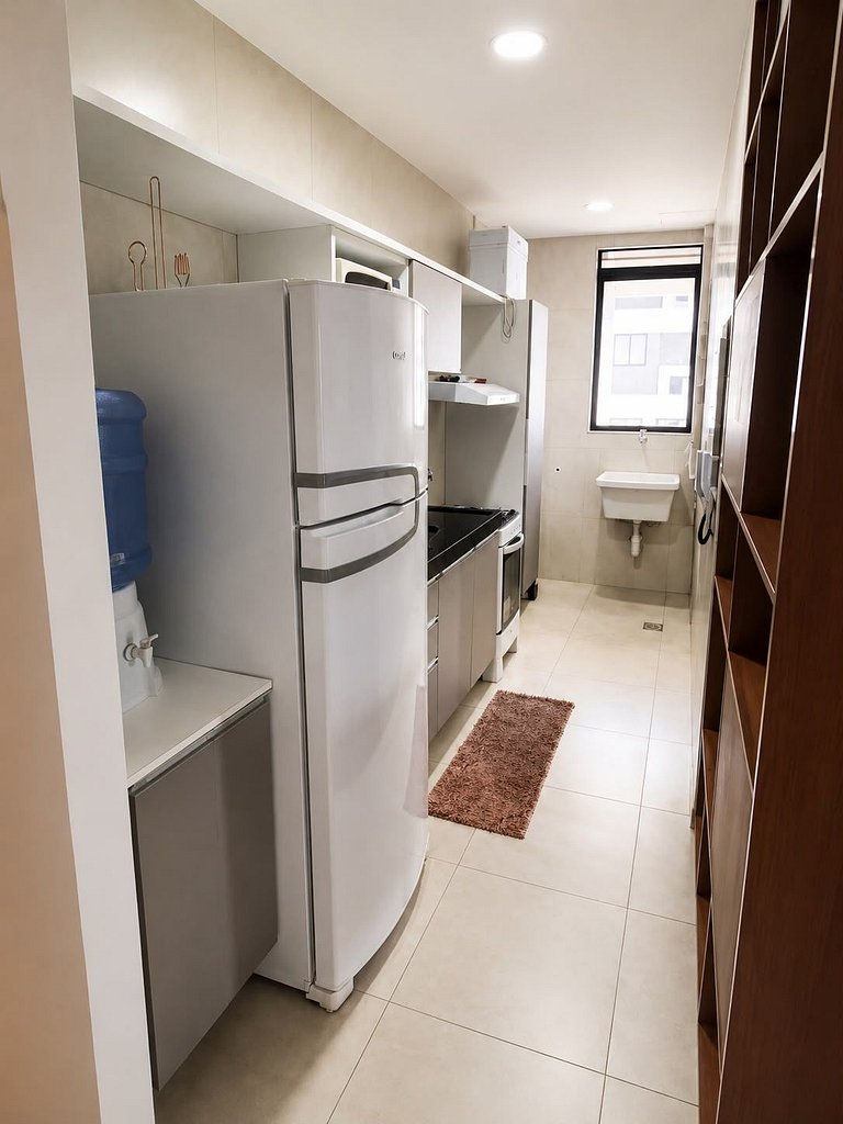 Edf. Moscato | Apto quarto e sala com varanda