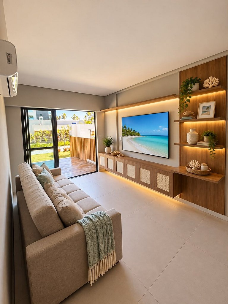 Ipioca Beach Residence & Resort | 2Q com piscina