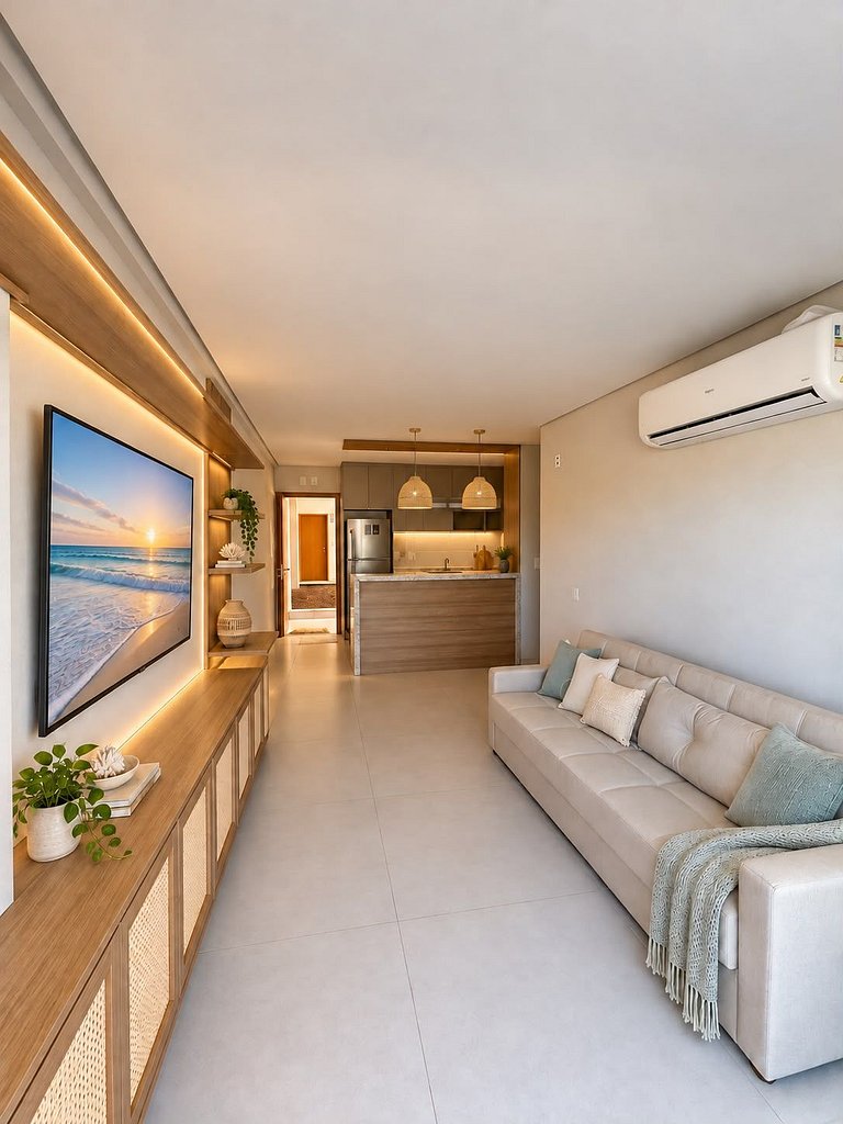 Ipioca Beach Residence & Resort | 2Q com piscina