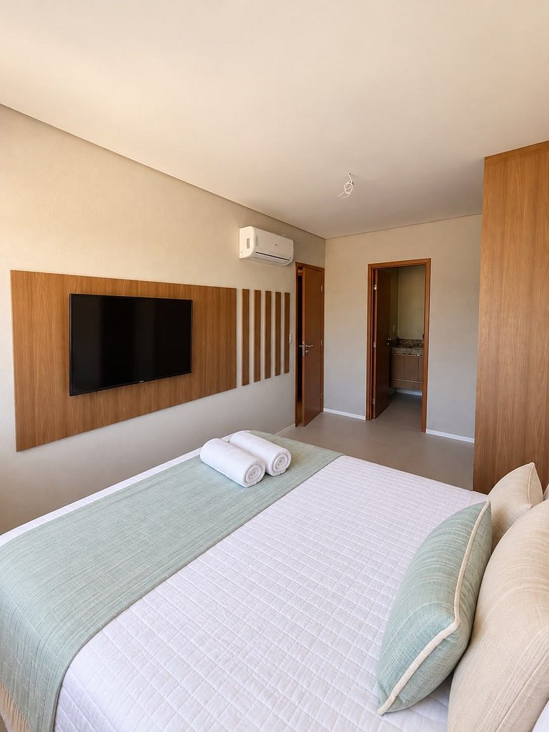 Ipioca Beach Residence & Resort | 2Q com piscina
