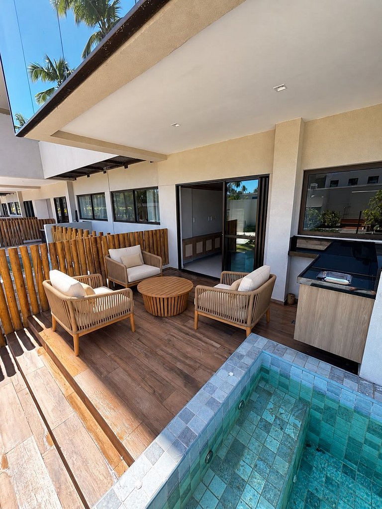 Ipioca Beach Residence & Resort | 2Q com piscina