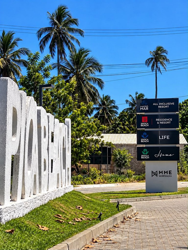 Ipioca Beach Residence & Resort | 2Q com piscina
